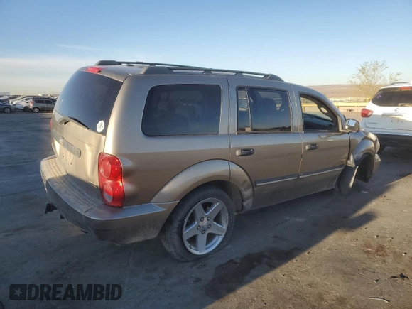 2007 Dodge Durango SLT with VIN 1D8HD48P27F560742, listed as a Copart auction lot 49616885 with 266,750 mi miles and Salvage title. Bid and sale history available at DreamBid. Image 3.