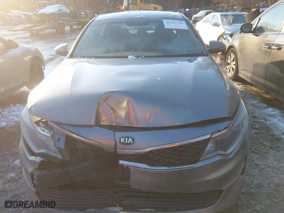 2016 Kia Optima LX with VIN 5XXGT4L39GG014281, listed as a IAAI auction lot 41367750 with 102,683 mi miles. Bid and sale history available at carsss.com. Image 12.