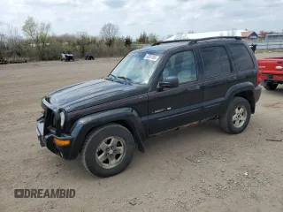 2002 Jeep Liberty Limited with VIN 1J4GL58K12W185761, listed as a Copart auction lot 53367965 with 163,561 mi miles and Salvage Title. Bid and sale history available at carsss.com. Image 1.
