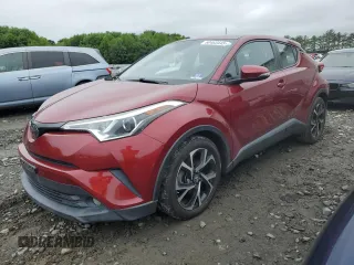 2018 Toyota C-HR XLE with VIN NMTKHMBX4JR014287, listed as a Copart auction lot 60463445 with 68,018 mi miles and Salvage title. Bid and sale history available at DreamBid. Image 1.