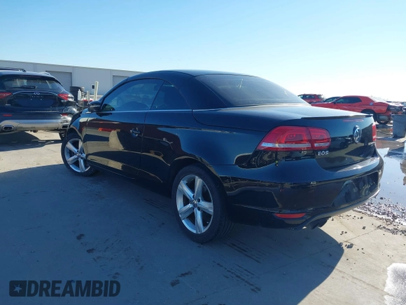 2012 Volkswagen Eos Lux with VIN WVWFW7AH2CV004631, listed as a IAAI auction lot 41401641 with 85,379 mi miles and . Bid and sale history available at DreamBid. Image 3.