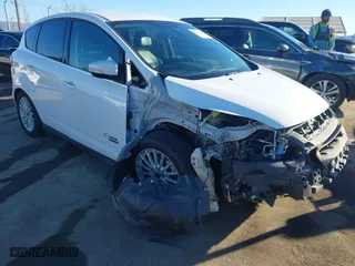 2015 Ford C-Max Energi SEL with VIN 1FADP5CU0FL104820, listed as a IAAI auction lot 41254303 with 235,994 mi miles. Bid and sale history available at carsss.com. Image 1.