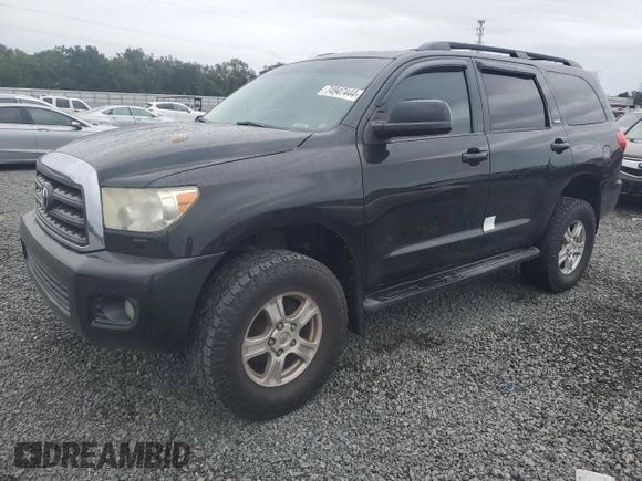 2015 Toyota Sequoia SR5 with VIN 5TDBY5G16FS113955, listed as a Copart auction lot 74947444 with 102,364 mi miles and Salvage Title. Bid and sale history available at carsss.com. Image 1.