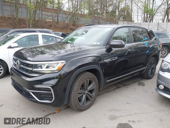 2021 Volkswagen Atlas SE with VIN 1V2RR2CA5MC526642, listed as a IAAI auction lot 42180217 with 40,031 mi miles and . Bid and sale history available at DreamBid. Image 18.