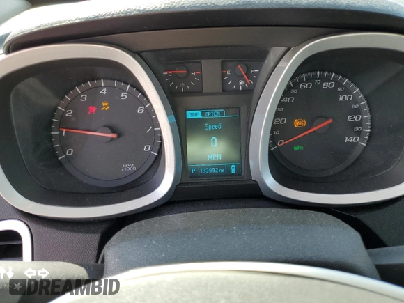 2016 Chevrolet Equinox LS with VIN 2GNALBEK3G1187127, listed as a Copart auction lot 52237385 with 132,992 mi miles and Salvage Title. Bid and sale history available at carsss.com. Image 9.
