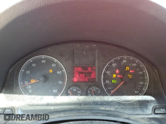 2009 Volkswagen Jetta SE z VIN 3VWRM71K09M133997, wystawiony jako Copart lot #59599095 z przebiegiem 196 722 mil mil oraz Szkoda całkowita • Salvage title. Historia ofert i sprzedaży dostępna na DreamBid. Obrazek 9.