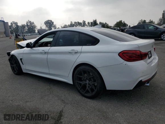 2019 BMW 4 Series 440i with VIN WBA4J5C50KBU79088, listed as a Copart auction lot 62360335 with 46,540 mi miles and Salvage title. Bid and sale history available at DreamBid. Image 2.