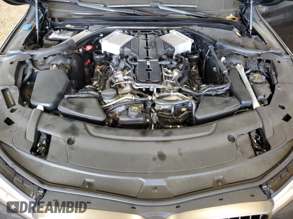 2019 BMW 7 Series M760i xDrive with VIN WBA7H6C50KG615270, listed as a Copart auction lot 59960854 with 42,172 mi miles and Salvage title. Bid and sale history available at DreamBid. Image 11.