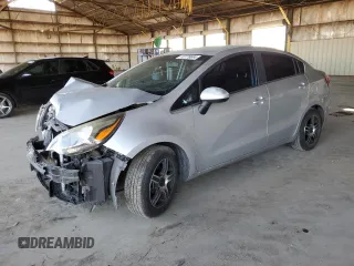 2016 Kia Rio LX with VIN KNADM4A38G6678540, listed as a Copart auction lot 72779604 with 117,754 mi miles and Salvage Title. Bid and sale history available at DreamBid. Image 1.