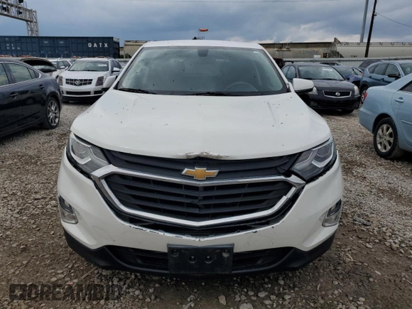 2018 Chevrolet Equinox LT with VIN 2GNAXJEV6J6291677, listed as a Copart auction lot 55017845 with 82,034 mi miles and Salvage Title. Bid and sale history available at DreamBid. Image 5.