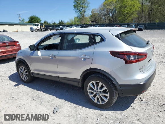 2021 Nissan Rogue S with VIN JN1BJ1AW6MW438168, listed as a Copart auction lot 52534405 with 82,068 mi miles and Salvage title. Bid and sale history available at DreamBid. Image 2.