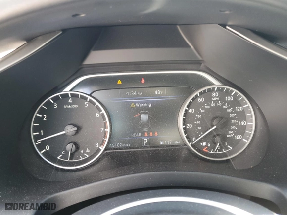 2023 Nissan Murano SV with VIN 5N1AZ2BS9PC119741, listed as a Copart auction lot 49467075 with 15,102 mi miles and Salvage Title. Bid and sale history available at carsss.com. Image 9.