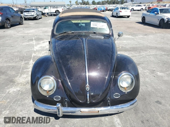 1963 Volkswagen Beetle with VIN 5020781, listed as a Copart auction lot 68491334 with 36,482 mi miles and Salvage Title. Bid and sale history available at DreamBid. Image 5.