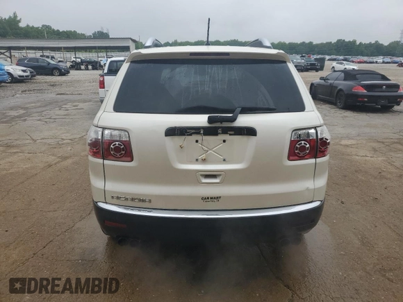 2008 GMC Acadia SLE1 z VIN 1GKER13778J183546, wystawiony jako Copart lot #58342655 z przebiegiem 174 399 mil mil oraz Szkoda całkowita • Salvage title. Historia ofert i sprzedaży dostępna na DreamBid. Obrazek 6.
