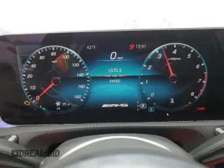 2020 Mercedes-Benz CLA with VIN WDD5J5BB8LN066534, listed as a Copart auction lot 87431524 with 54,980 mi miles and Salvage Title. Bid and sale history available at carsss.com. Image 9.