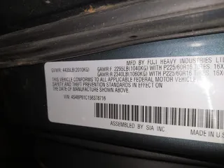 2005 Subaru Legacy Wagon (Natl) Outback with VIN 4S4BP61C156378716, listed as a IAAI auction lot 42048393 with 134,640 mi miles. Bid and sale history available at carsss.com. Image 9.