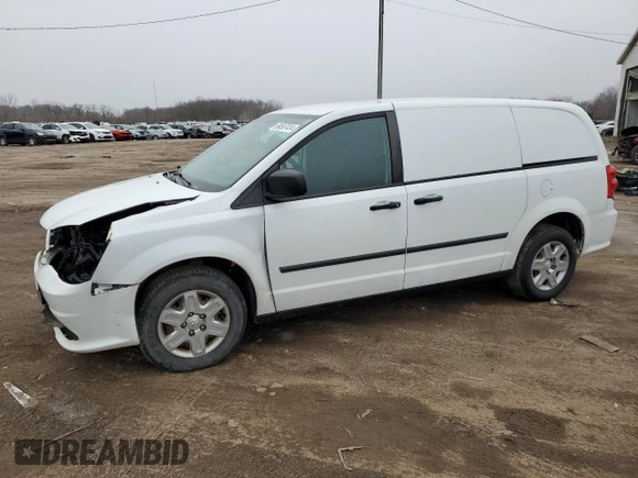 2014 Ram Cargo Van Tradesman with VIN 2C4JRGAGXER146157, listed as a Copart auction lot 84587434 with 163,054 mi miles and Clean Title. Bid and sale history available at carsss.com. Image 1.