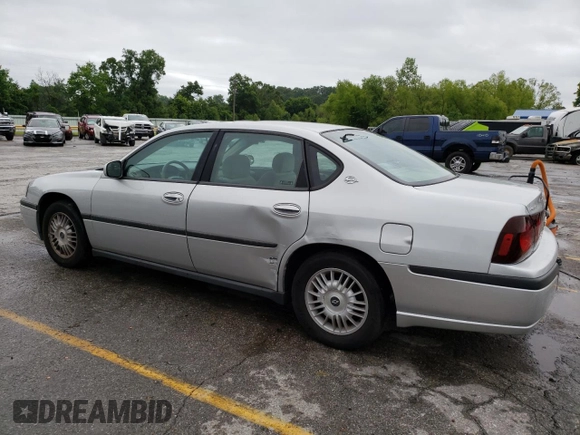 2002 Chevrolet Impala с VIN 2G1WF55K729114823, выставлен на аукционе Copart как лот 56903504 с пробегом 160 413 миль миль и Списание • Salvage title. История ставок и продаж доступна на DreamBid. Изображение 2.