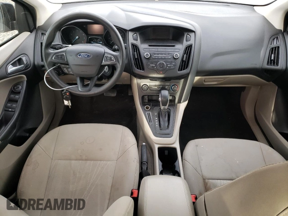 2017 Ford Focus SE with VIN 1FADP3F26HL221366, listed as a Copart auction lot 83308964 with 100,395 mi miles and Salvage Title. Bid and sale history available at carsss.com. Image 8.