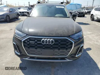 2023 Audi Q5 S line Premium with VIN WA1GAAFY9P2155489, listed as a Copart auction lot 58023625 with 18,513 mi miles and Salvage title. Bid and sale history available at DreamBid. Image 5.