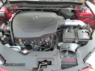 2020 Acura TLX Advance with VIN 19UUB3F80LY000291, listed as a Copart auction lot 54799935 with 93,459 mi miles and Salvage title. Bid and sale history available at DreamBid. Image 15.