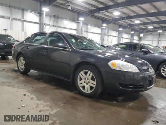 2012 Chevrolet Impala LT Retail with VIN 2G1WB5E34C1109454, listed as a Copart auction lot 45584135 with 144,002 mi miles and Salvage Title. Bid and sale history available at DreamBid. Image 4.