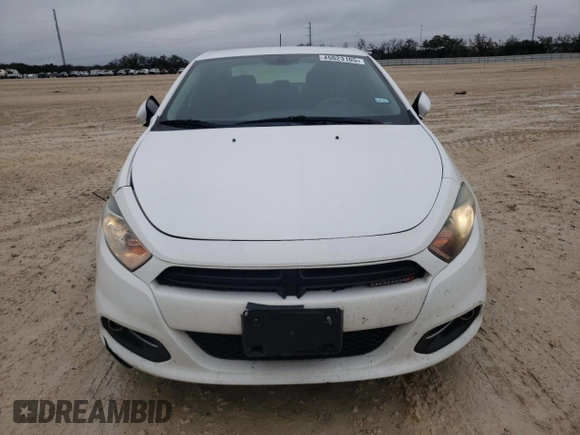 2013 Dodge Dart SXT with VIN 1C3CDFBH4DD343887, listed as a Copart auction lot 45023105 with 152,961 mi miles and Salvage Title. Bid and sale history available at carsss.com. Image 5.