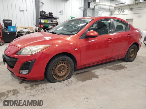 2010 Mazda 3 i Sport with VIN JM1BL1SF5A1290819, listed as a Copart auction lot 55214215 with 140,454 mi miles and Clean Title. Bid and sale history available at carsss.com. Image 1.