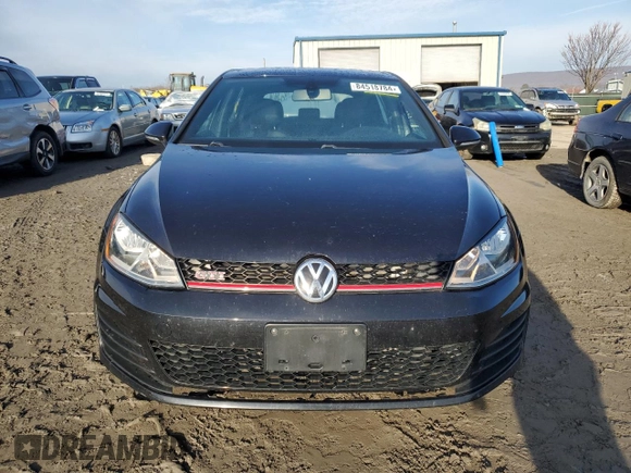 2016 Volkswagen Golf GTI SE w/Performance Pkg with VIN 3VW547AU1GM005376, listed as a Copart auction lot 84518784 with 61,049 mi miles and Salvage Title. Bid and sale history available at carsss.com. Image 5.