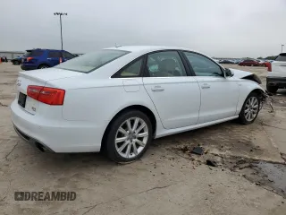 2015 Audi A6 Premium Plus with VIN WAUFGAFC2FN036066, listed as a Copart auction lot 54968875 with Not provided miles and Salvage title. Bid and sale history available at DreamBid. Image 3.