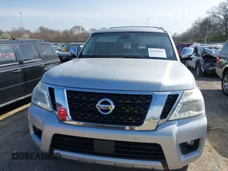 2017 Nissan Armada SV with VIN JN8AY2NC3H9509328, listed as a IAAI auction lot 41780445 with 165,625 mi miles and . Bid and sale history available at DreamBid. Image 6.