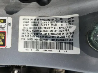 2011 Honda Insight LX z VIN JHMZE2H56BS009537, wystawiony jako Copart lot #62281105 z przebiegiem 240 131 mil mil oraz Szkoda całkowita • Salvage title. Historia ofert i sprzedaży dostępna na DreamBid. Obrazek 13.