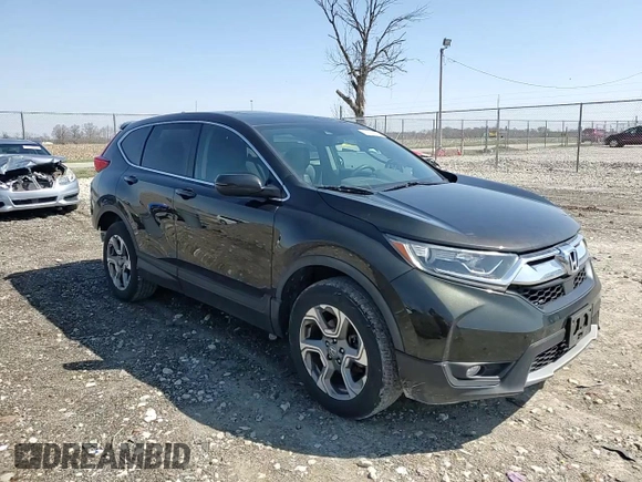2017 Honda CR-V EX-L with VIN 2HKRW2H86HH618224, listed as a Copart auction lot 52004065 with 87,637 mi miles and Salvage Title. Bid and sale history available at carsss.com. Image 10.