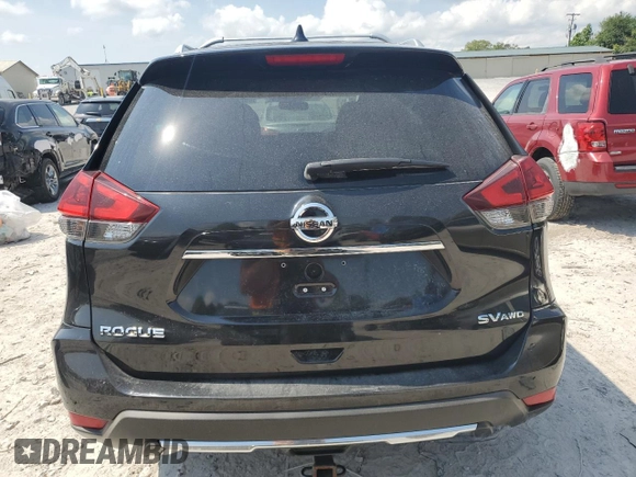 2018 Nissan Rogue SV with VIN KNMAT2MV0JP587564, listed as a Copart auction lot 55024375 with 153,963 mi miles and Clean Title. Bid and sale history available at DreamBid. Image 6.