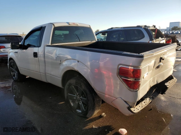 2011 Ford F-150 XL with VIN 1FTMF1CF1BKD07819, listed as a Copart auction lot 89199885 with 206,246 mi miles and Salvage Title. Bid and sale history available at carsss.com. Image 2.