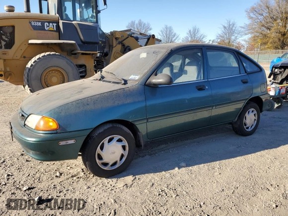 1996 Ford Aspire z VIN KNJLT06H0T6195551, wystawiony jako Copart lot #79450694 z przebiegiem 887 992 mil mil oraz Czysty tytuł • Clean title. Historia ofert i sprzedaży dostępna na DreamBid. Obrazek 1.