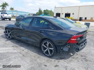2025 Volvo S60 Plus with VIN 7JRL12GC0SG364646, listed as a IAAI auction lot 42108729 with 7,378 mi miles. Bid and sale history available at carsss.com. Image 3.