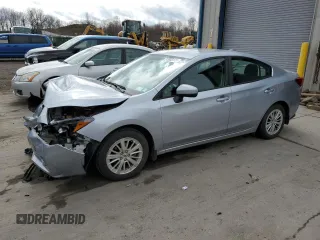 2018 Subaru Impreza Premium with VIN 4S3GKAB63J3608658, listed as a Copart auction lot 51803175 with 79,000 mi miles and Salvage title. Bid and sale history available at DreamBid. Image 1.