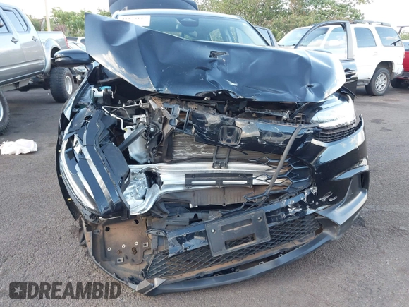 2023 Honda HR-V LX with VIN 3CZRZ1H32PM738790, listed as a IAAI auction lot 41873147 with 17,629 mi miles and . Bid and sale history available at DreamBid. Image 6.