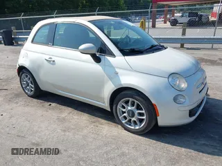 2013 FIAT 500 Pop with VIN 3C3CFFDR7DT512732, listed as a IAAI auction lot 42443988 with 120,681 mi miles and . Bid and sale history available at DreamBid. Image 1.