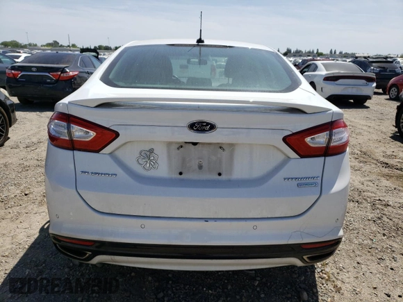 2016 Ford Fusion Titanium with VIN 3FA6P0K97GR370069, listed as a Copart auction lot 54265495 with 153,971 mi miles and Clean Title. Bid and sale history available at carsss.com. Image 6.