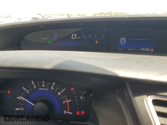 2014 Honda Civic Sedan LX with VIN 19XFB2F50EE051256, listed as a Copart auction lot 55284985 with 148,871 mi miles and Salvage Title. Bid and sale history available at carsss.com. Image 9.