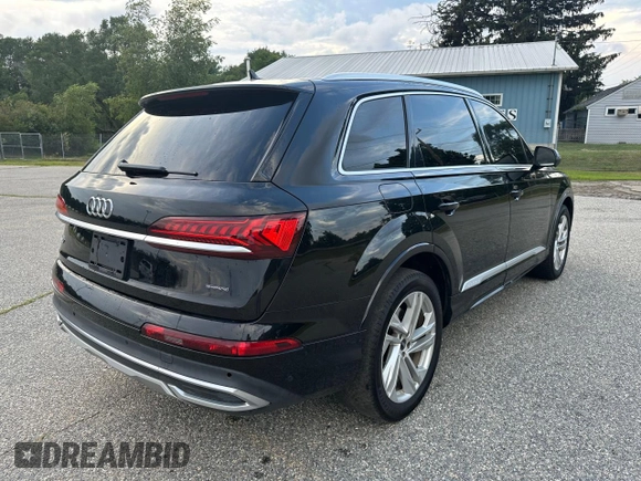 2021 Audi Q7 Premium Plus z VIN WA1LXAF78MD017379, wystawiony jako Copart lot #65096125 z przebiegiem 104 318 mil mil oraz Czysty tytuł • Clean title. Historia ofert i sprzedaży dostępna na DreamBid. Obrazek 4.