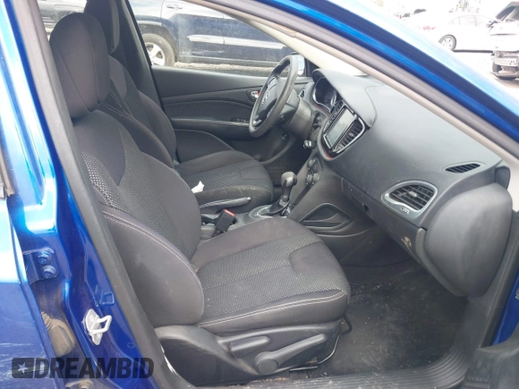 2014 Dodge Dart SXT with VIN 1C3CDFBB4ED851595, listed as a IAAI auction lot 42079628 with 121,986 mi miles. Bid and sale history available at carsss.com. Image 5.