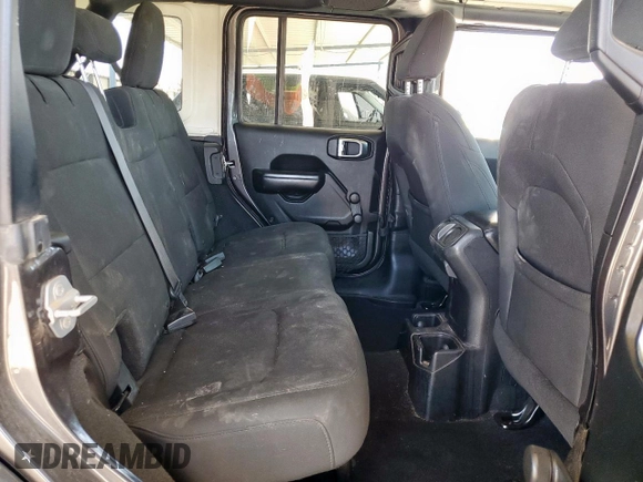 2018 Jeep Wrangler Unlimited Sport with VIN 1C4HJXDG1JW145336, listed as a Copart auction lot 59521635 with 120,089 mi miles and Salvage title. Bid and sale history available at DreamBid. Image 11.