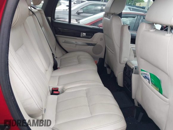 2012 Land Rover Range Rover Sport SC with VIN SALSH2E46CA748493, listed as a IAAI auction lot 42097851 with 57,676 mi miles and . Bid and sale history available at DreamBid. Image 8.
