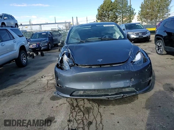 2022 Tesla Model Y Performance with VIN 7SAYGDEF0NF452111, listed as a Copart auction lot 47595975 with 33,514 mi miles and Salvage Title. Bid and sale history available at DreamBid. Image 10.
