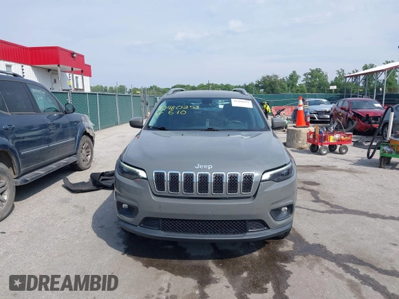 2020 Jeep Cherokee Latitude Plus with VIN 1C4PJMLB0LD651125, listed as a IAAI auction lot 42480253 with 105,649 mi miles and . Bid and sale history available at DreamBid. Image 12.