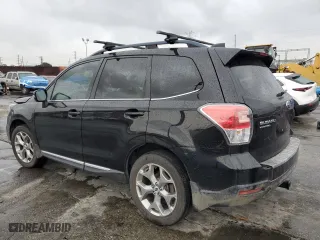 2018 Subaru Forester Touring with VIN JF2SJAWC7JH448527, listed as a Copart auction lot 49132285 with 107,565 mi miles and Salvage Title. Bid and sale history available at carsss.com. Image 2.