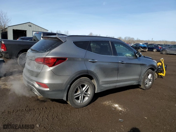 2017 Hyundai Santa Fe Sport Luxury with VIN 5XYZUDLB1HG459348, listed as a Copart auction lot 48674315 with 113,795 mi miles and Clean Title. Bid and sale history available at carsss.com. Image 3.